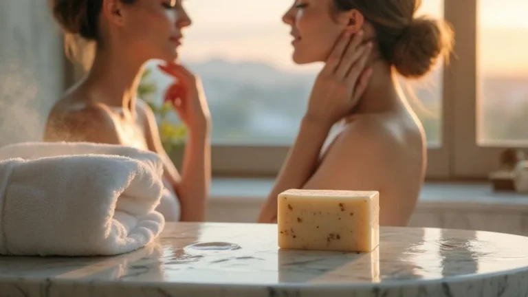 Le matin où ma peau a ressenti la différence avec un savon au lait de chèvre