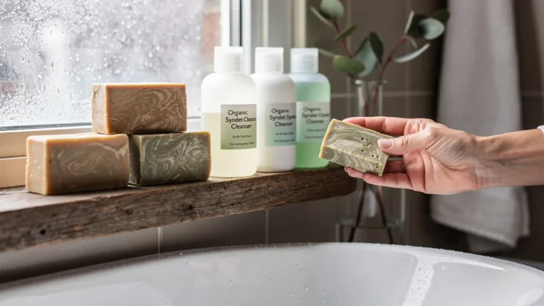 Avis sur savons à froid et syndets bio en alternance : comparaison et expérience après un an